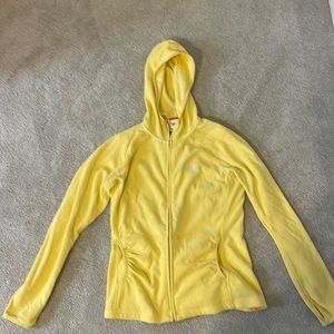 The North Face fleece full zip sweatshirt
